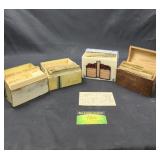 Recipe boxes and recipes