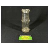 Antique Log Mill Milk Bottle