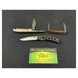 Sabre, Imperial, and Barracuda Pocket Knives