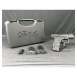 Walther PPS 9mm Semi-Auto Pistol with Case