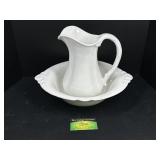 Royal Haeger pitcher and basin