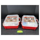 2 Basics Pair Of First Aid Kits