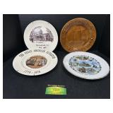 4 collectors plates, Springfield, American