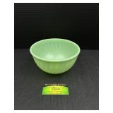 Anchor Hocking Jadeite Swirl Pattern Bowl