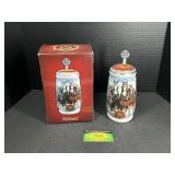 Budweiser 2008 75th Anniversary Holiday Stein