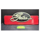 Vintage Gates Belts Metal Sign