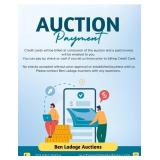 Auction Payment Information