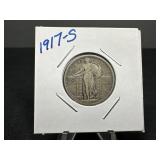 1917-S Standing Liberty 90% Silver