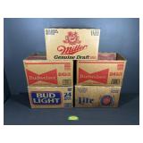 Budweiser, Miller, and More Beer Bottle Boxes