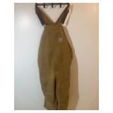 Carhartt insulated bib overalls