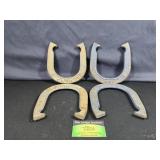 Four  champ horseshoes