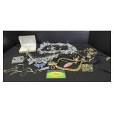 Lot of Costume Jewelry ome Signed Napier