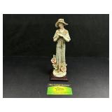 9" rose figurine 1995 Florence Armani Italy