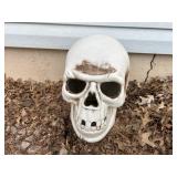 Light Up Skull Halloween Decoration