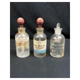 Vintage Hach Chemical Bottles