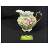 Lefton Flower Design Pitcher