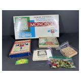 Parker Brothers Monopoly 1936ed and 1961ed