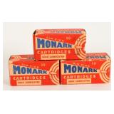 3 Collector Boxes Of Monark .22 LR Ammunition