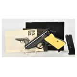 Cased Walther PPK/S Semi Auto Pistol .22 LR