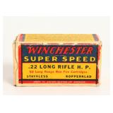 Collector Box of Winchester Super Speed .22 LR