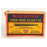 Collector Box of Winchester Super Speed .30