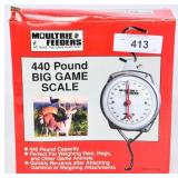 NIB Moultrie Feeders 440 Pound Big Game Scale