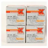 100 Rounds Of Winchester Hunter 20 Ga Shotshells