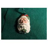 Ceramic Face Santa Claus Necklace