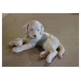 Lenox Puppy Laying Down Figurine