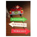 NIP Christmas Metal Hanging Decor