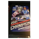 Kyle Larson Hard Plastic Sign