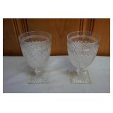 2 Diamond Pointe Goblets