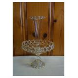 Epergne Crystal Glass