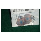 NIP Pumpkin Pierced Earrings