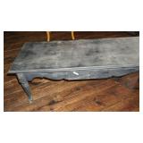 Black Coffee Table w/ Drawer