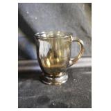 Vtg Brown Anchor Hocking Coffee Mug