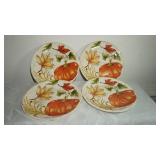 Set of Four Better Homes and Garden Plates