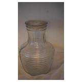 Anchor Hocking Ribbed Beehive Juice Container