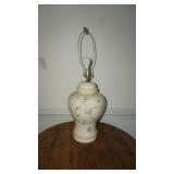 VTG Porcelain Lamp with No Shade