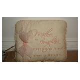 Hallmark Decorative Pink Pillow with Saying