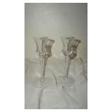 Lead Crystal Candle Holders