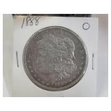 1888 O Morgan Silver Dollar Coin