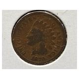 1870 Indian Head Penny Coin