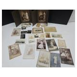 Antique Photos, Tin Type, Cabinet Cards