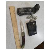 Schrade Pocket Knife & Wallet