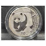 1 oz. Silver Round 2001 Panda