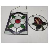 Stained Glass Window Decor 8"Wide