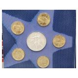 2008 US Mint Annual Unc. $1 Coin Set