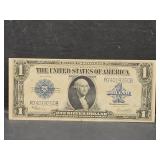1923 Large One Dollar Silver Currency Note