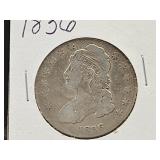 1836 Bust Silver Half Dollar Coin